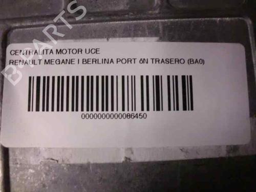 Engine control unit (ECU) RENAULT MEGANE I (BA0/1_) 1.9 dTi (BA08, BA0N) | BP156626M57 