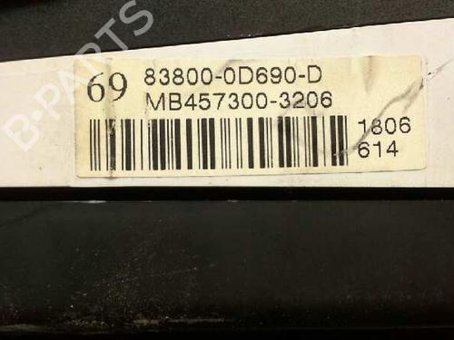 Instrument cluster TOYOTA YARIS (_P9_)  | BP1523253C47 