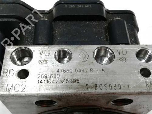 ABS pump RENAULT CLIO IV Estate Van (KH_) 1.5 dCi 90 | BP8261461M43 