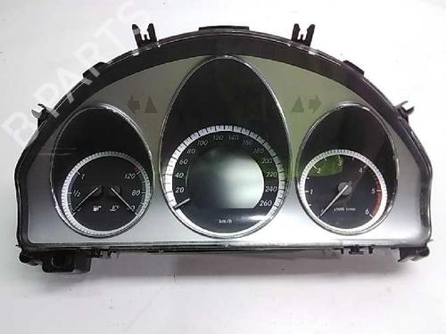 Used Instrument cluster MERCEDES-BENZ C-CLASS (W204) C 220 CDI (204.002) (170 hp) 10726760