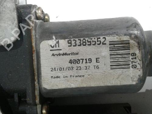 Front right window mechanism OPEL MERIVA A MPV (X03)  | BP8319842C23 