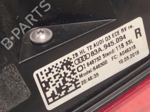 Right tailgate light AUDI Q3 (F3B) 35 TDI | BP32670949C80  - Image 5