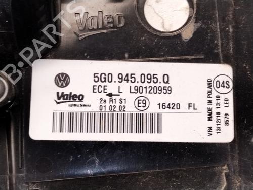 Left taillight VW GOLF VII (5G1, BQ1, BE1, BE2) 1.0 TSI | BP26386219C34 