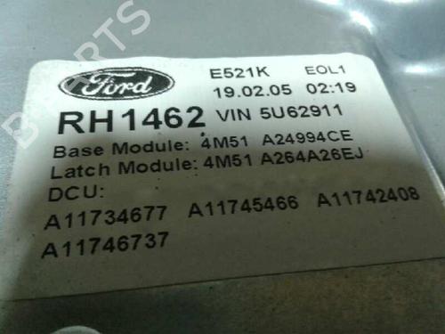 Rear right window mechanism FORD FOCUS II (DA_, HCP, DP)  | BP8320398C25 