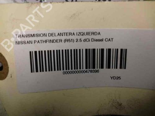 Left front driveshaft NISSAN PATHFINDER III (R51) 2.5 dCi | BP1957783M38 