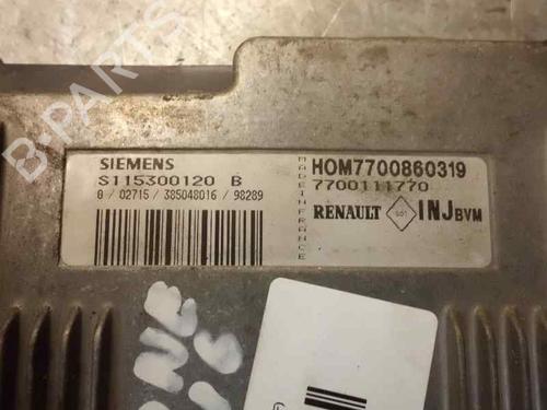Engine control unit (ECU) RENAULT MEGANE I Coach (DA0/1_) | BP151533M57