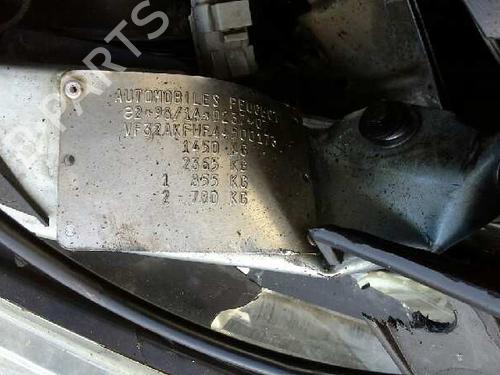 Front right lock PEUGEOT 206 Hatchback (2A/C)  | BP1023448C97 