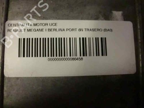 Engine control unit (ECU) RENAULT MEGANE I (BA0/1_) 1.9 dTi (BA08, BA0N) | BP156633M57 
