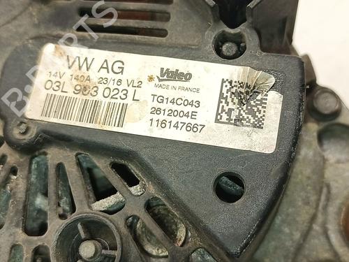 Alternator VW CADDY IV Box Body/MPV (SAA, SAH) 2.0 TDI 4motion | BP29612612M7 