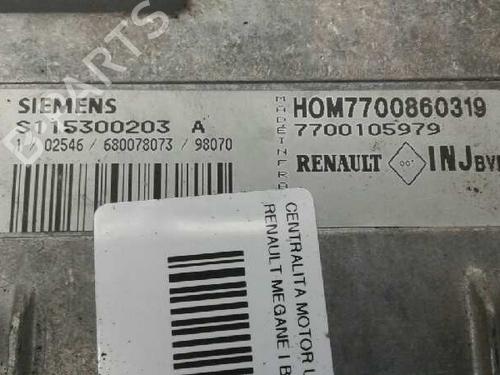Engine control unit (ECU) RENAULT MEGANE I (BA0/1_)  | BP2289177M57