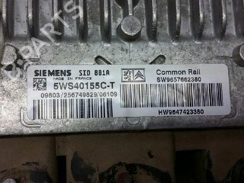 Engine control unit (ECU) PEUGEOT PARTNER MPV (5_, G_) 2.0 HDI | BP151050M57 