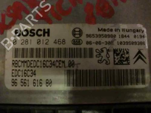 Engine control unit (ECU) CITROËN XSARA PICASSO (N68) 1.6 HDi | BP1230607M57 
