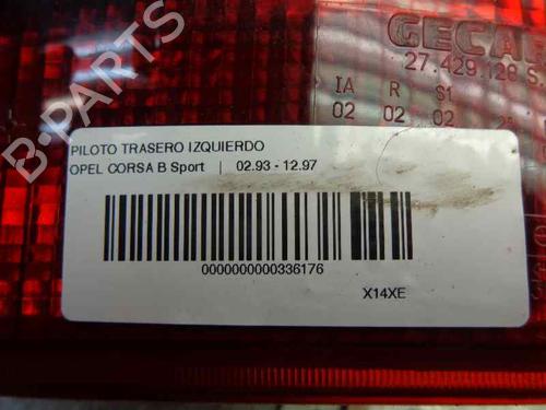 Left taillight OPEL CORSA B (S93) 1.4 i 16V (F08, F68, M68) | BP135821C34 