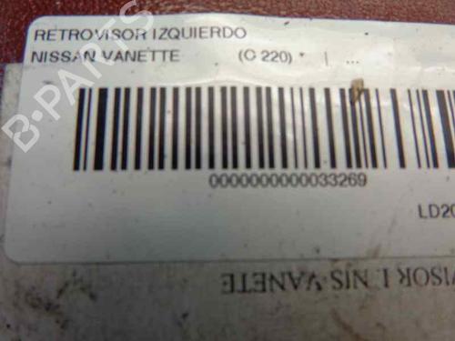 Left mirror NISSAN VANETTE Van (_C22)  | BP184754C26 
