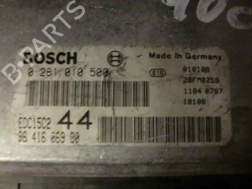 Engine control unit (ECU) PEUGEOT 206 Hatchback (2A/C) 1.4 HDi eco 70 | BP156611M57 