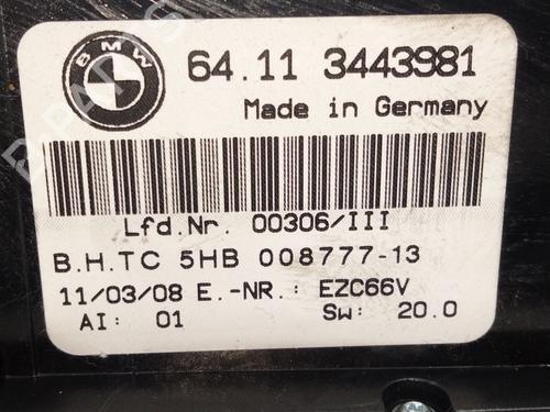 Climate control BMW X3 (E83) 2.0 sd | BP17060078I5 