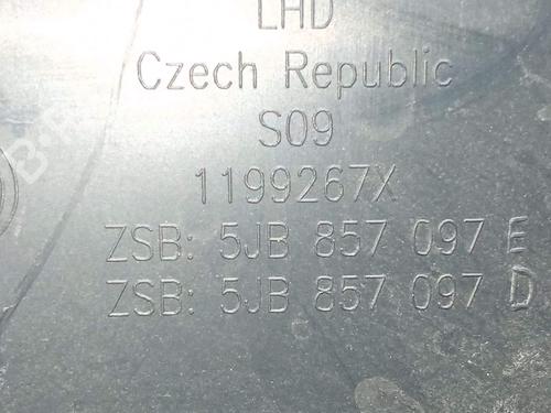 Glove box SKODA RAPID Spaceback (NH1) | BP24611722C95 - Image 4