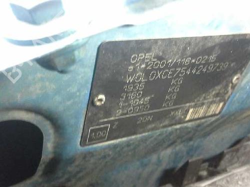 Front left window mechanism OPEL MERIVA A MPV (X03)  | BP1448818C22 
