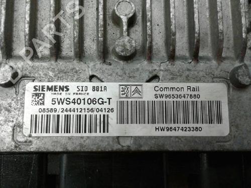 Engine control unit (ECU) CITROËN XSARA Coupe (N0) 2.0 HDI 90 | BP7303642M57 