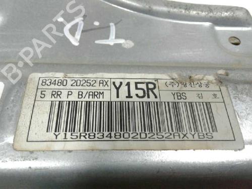 Rear right window mechanism HYUNDAI ELANTRA III Saloon (XD) 2.0 CRDi | BP8320341C25 