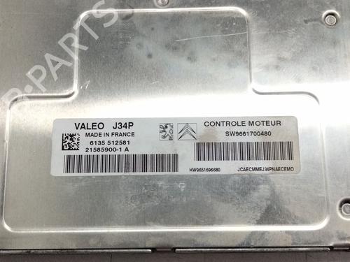Engine control unit (ECU) CITROËN C3 II (SC_)  | BP15825876M57 
