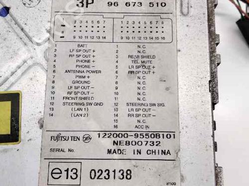 Radio CHEVROLET CAPTIVA (C100, C140) 2.0 D | BP644777E6 