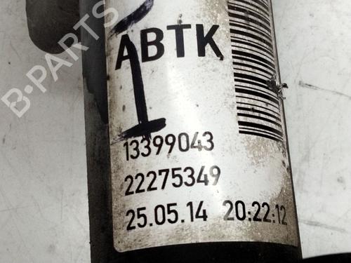 Left front shock absorber OPEL CORSA D (S07)  | BP17329001M16 