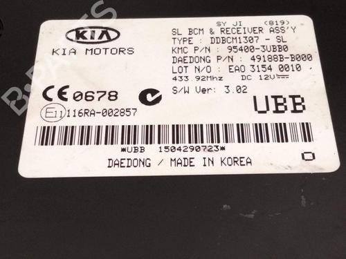 Electronic module KIA SPORTAGE III (SL) 1.7 CRDi | BP25727748M83 - Image 3