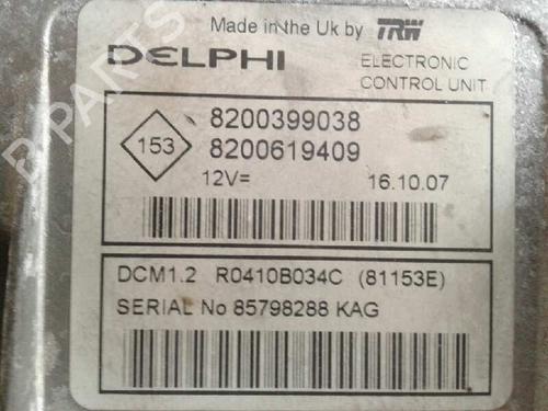 Engine control unit (ECU) RENAULT CLIO III (BR0/1, CR0/1) | BP7206327M57
