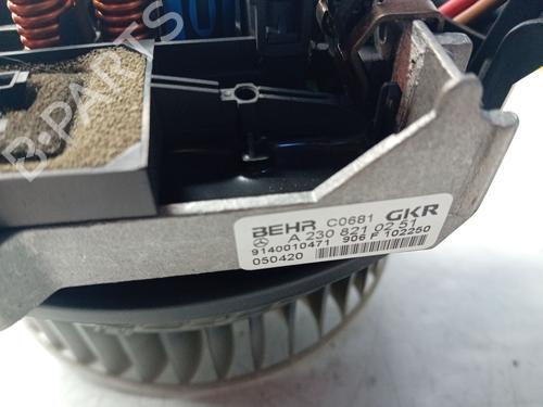Heater blower motor MERCEDES-BENZ E-CLASS (W211)  | BP16167292M62 