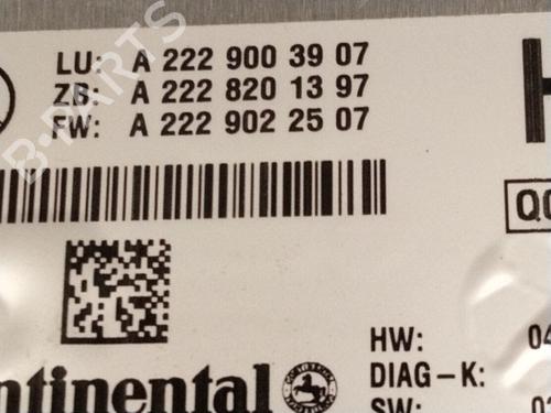Electronic module MERCEDES-BENZ C-CLASS (W205) C 220 BlueTEC / d (205.002, 205.004) | BP23461412M83 