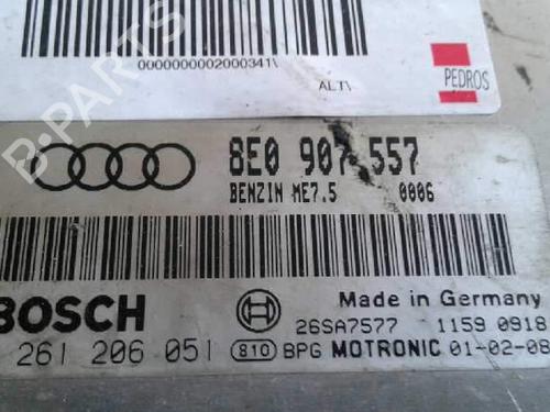 Engine control unit (ECU) AUDI A4 B6 (8E2) 2.0 | BP10394740M57 - Image 3