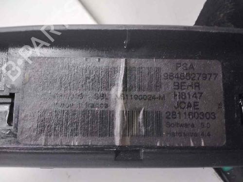 Climate control PEUGEOT 307 (3A/C)  | BP1949889I5 
