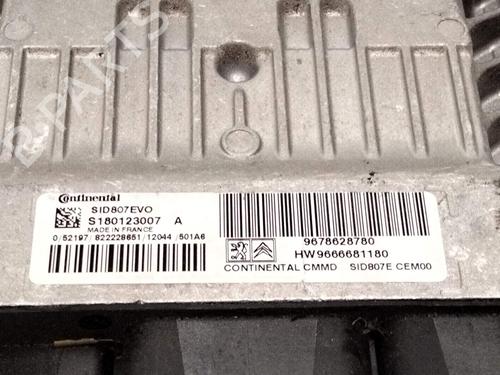 Engine control unit (ECU) CITROËN C4 II (NC_) 1.6 HDi 110 | BP22737986M57 - Image 3