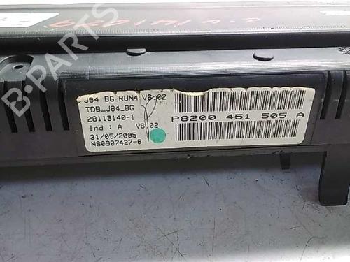 Instrument cluster RENAULT SCÉNIC II (JM0/1_)  | BP16111754C47 