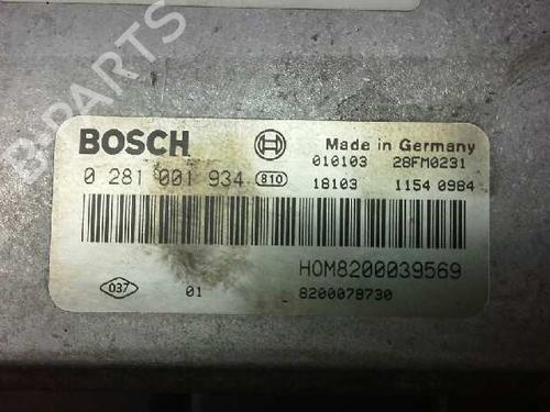 Engine control unit (ECU) RENAULT MEGANE I Classic (LA0/1_) 1.9 dCi (LA05, LA1F) | BP152335M57