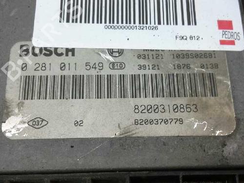 Engine control unit (ECU) RENAULT SCÉNIC II (JM0/1_) 1.9 dCi (JM0G, JM12, JM1G, JM2C) | BP243535M57 