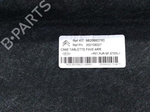 Rear parcel shelf CITROËN C5 AIRCROSS (A_) 1.6 THP 150 (A45GXJ) | BP29377607C85 