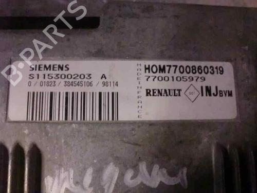 Engine control unit (ECU) RENAULT MEGANE I (BA0/1_) 1.9 dTi (BA08, BA0N) | BP156628M57