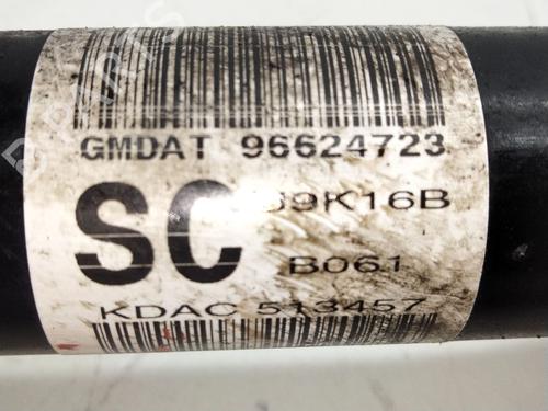Left front driveshaft CHEVROLET CAPTIVA (C100, C140) 2.0 D | BP17361597M38 