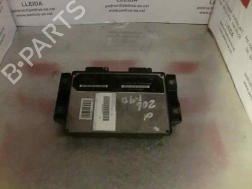 Used Engine control unit (ECU) PEUGEOT 206 Hatchback (2A/C) 1.9 D (69 hp) 156590