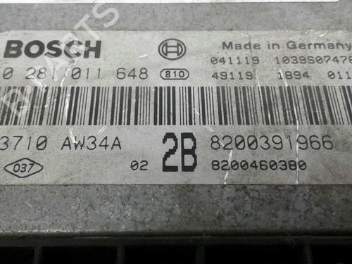Engine control unit (ECU) RENAULT MEGANE II (BM0/1_, CM0/1_)  | BP5109044M57 