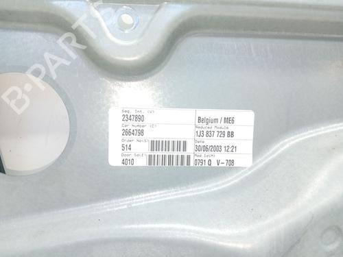 Front left window mechanism VW GOLF IV (1J1) 1.9 TDI | BP28377816C22