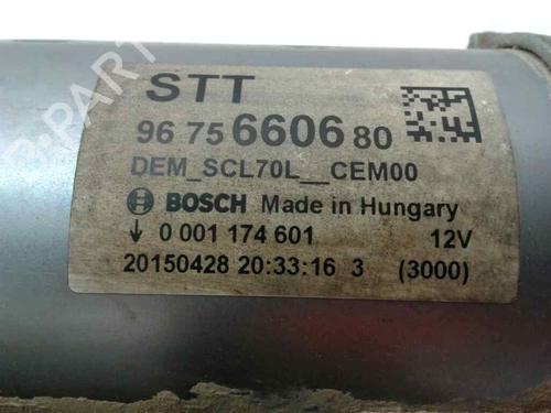 Starter PEUGEOT 2008 I (CU_) | BP17057292M8 - Image 3