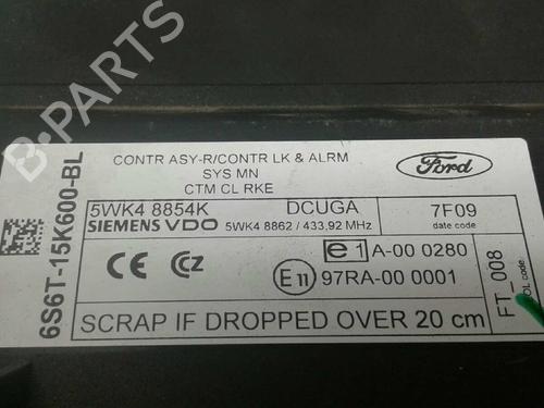 Fuse box FORD FIESTA V (JH_, JD_) | BP11638297E1