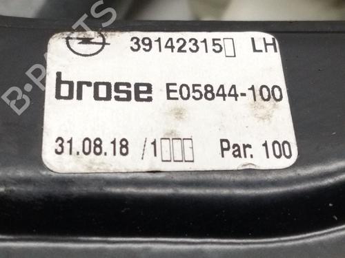 Front left window mechanism OPEL ASTRA K Sports Tourer (B16)  | BP18050551C22 