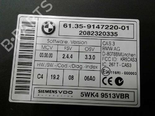 Electronic module BMW 1 (E87) 118 d | BP14316451M83 