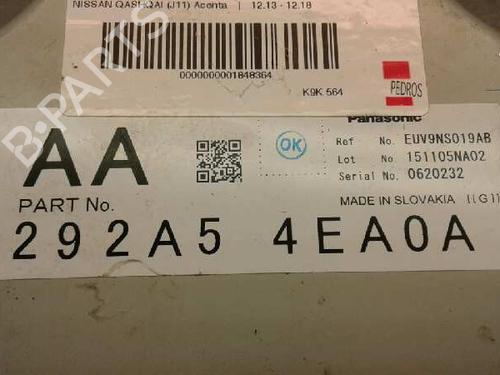 Elektronisk modul NISSAN QASHQAI II (J11, J11_)  | BP11638271M83 