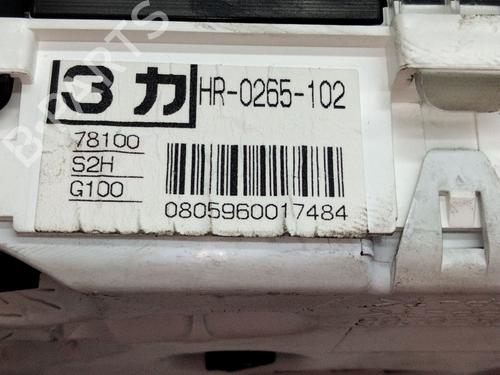 Instrument cluster HONDA HR-V (GH_)  | BP17059880C47 