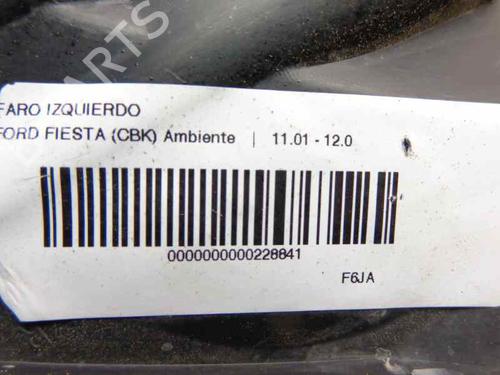 Left headlight FORD FIESTA V (JH_, JD_)  | BP135365C28 